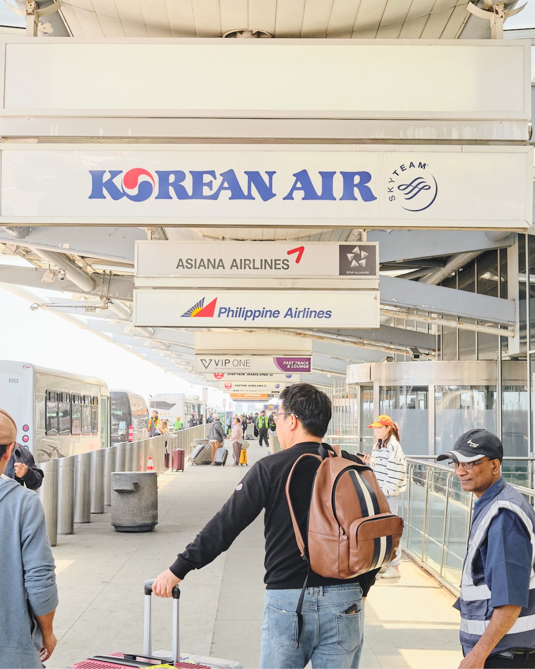 공항셔틀 JFK ➔ 뉴욕 (밤)